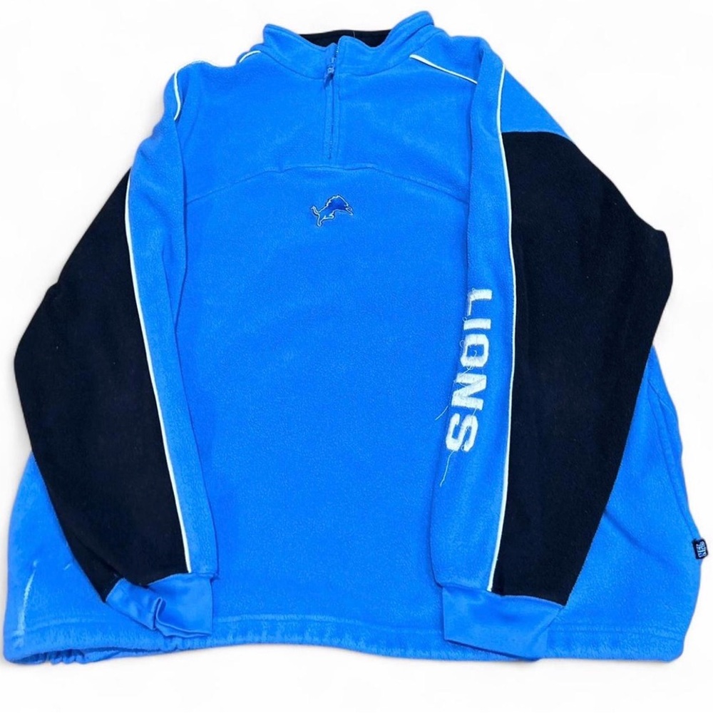 Detroit Lions NFL Fleece Quarter Zip